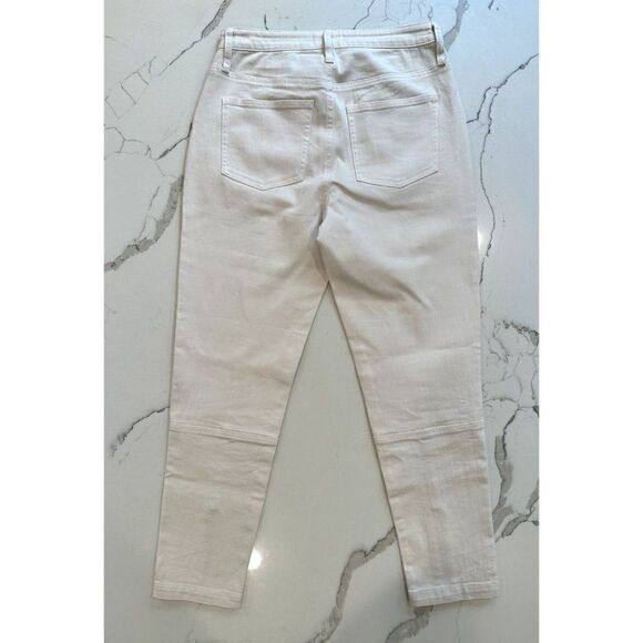 Joie Emersyn Utilitarian Jeans in White Sand Size 27 - Picture 2 of 5
